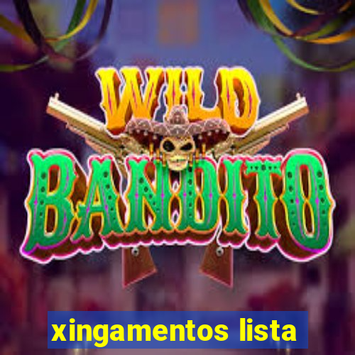 xingamentos lista